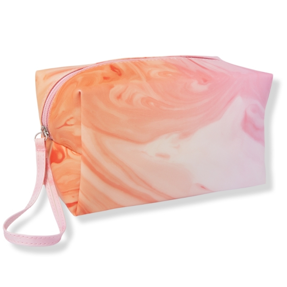 ULTA BEAUTY COSMETIC BAG WITH HAND STRAP.